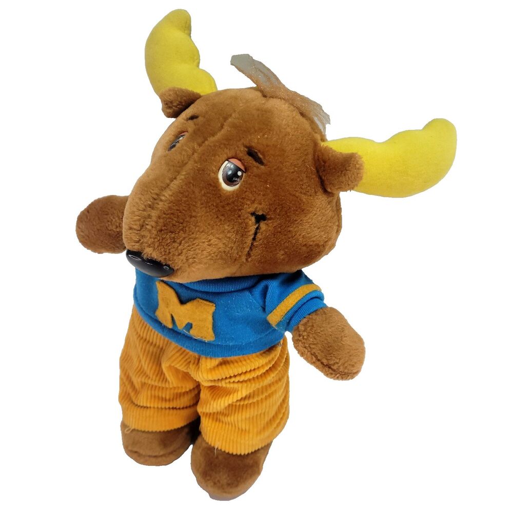 Get Along Gang Montgomery Moose Plush 14" Vtg Tomy 1984 American Greetings Plush